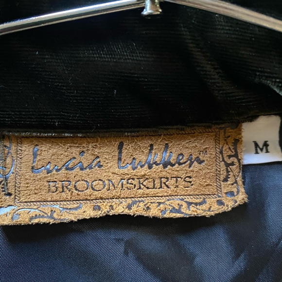 Forest Green Velvet Jacket (M) - Picture 6 of 6